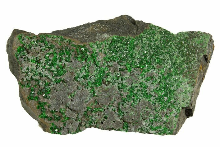 Sparkling Green Uvarovite Garnets - Russia #344507